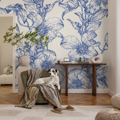 Papier peint chambre garçon Kvetinové konáre