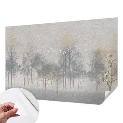 Papier peint photo imprimé sur tissu non tissé Harmonie forestière