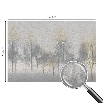 Papier peint photo imprimé sur tissu non tissé Harmonie forestière