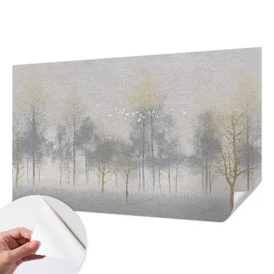 Papier peint photo imprimé sur tissu non tissé Harmonie forestière
