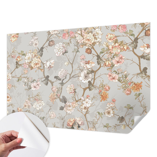 Papier peint tendance chambre adulte Romantický vzor