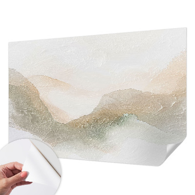 Papier peint panoramique pas cher Jemné pruhy