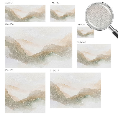 Papier peint panoramique pas cher Jemné pruhy