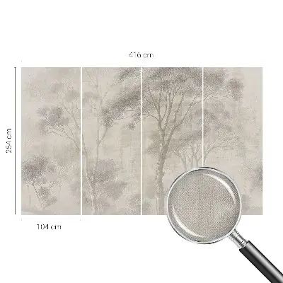 Papier peint photographique sur tissu non tissé Harmonie élégante