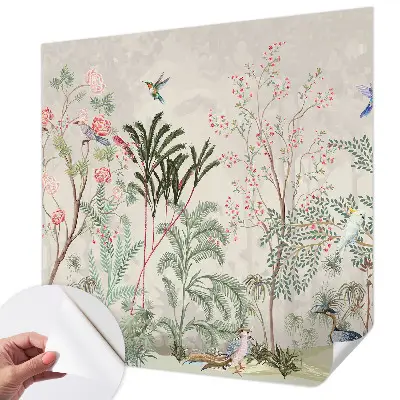 Papier peint photo sur tissu non tissé oasis tropicale