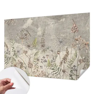 Papier peint photographique intissé plantes sauvages