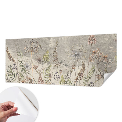Papier peint chambre adulte cocooning Divoké rastliny