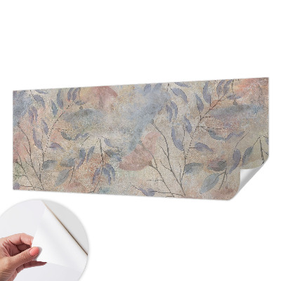 Papier peint chambre parentale Abstraktné listy