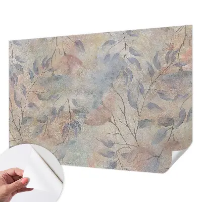 Papier peint photo imprimé sur tissu non tissé Feuilles abstraites