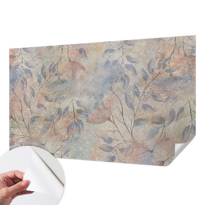 Papier peint chambre parentale Abstraktné listy