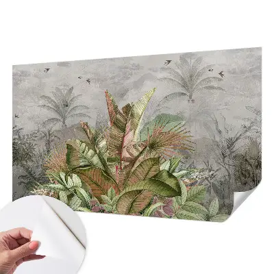 Papier peint intissé jungle exotique