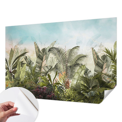 Papier peint chambre garçon Tropický raj