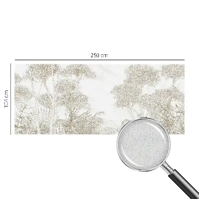 Papier peint photo grand format pour le mur végétation tropicale