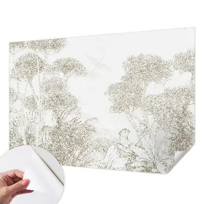 Papier peint photo grand format pour le mur végétation tropicale
