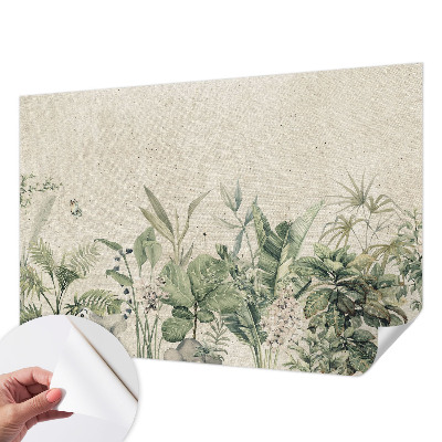 Papier peint tendance chambre adulte Tropická džungľa