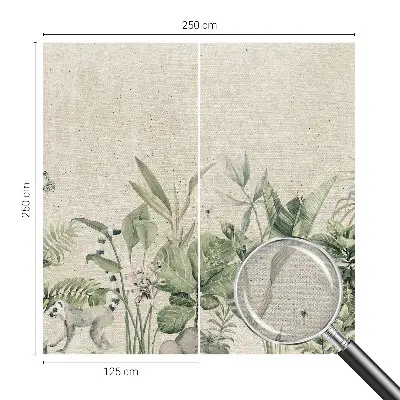 Papier peint photographique intissé jungle tropicale