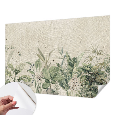 Papier peint tendance chambre adulte Tropická džungľa