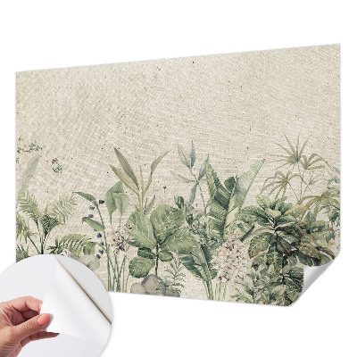 Papier peint tendance chambre adulte Tropická džungľa