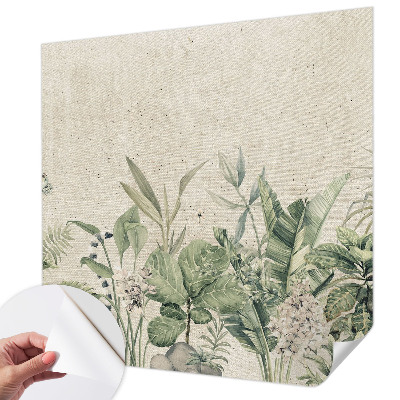 Papier peint tendance chambre adulte Tropická džungľa