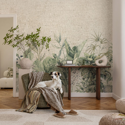 Papier peint tendance chambre adulte Tropická džungľa