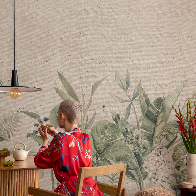 Papier peint tendance chambre adulte Tropická džungľa