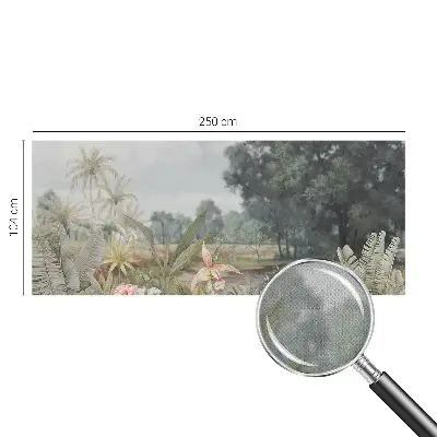 Papier peint photo imprimé sur tissu non tissé Paysage exotique