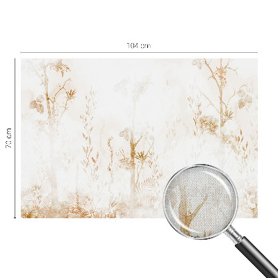 Papier peint panoramique pas cher Botanická elegancia