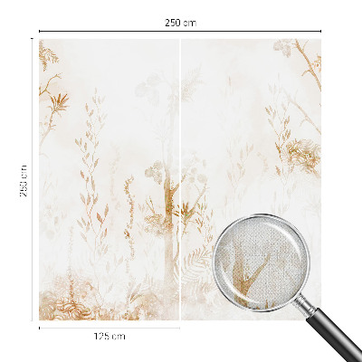 Papier peint panoramique pas cher Botanická elegancia