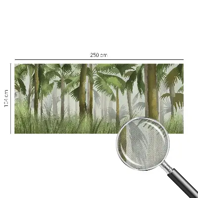 Papier peint intissé Forêt tropicale