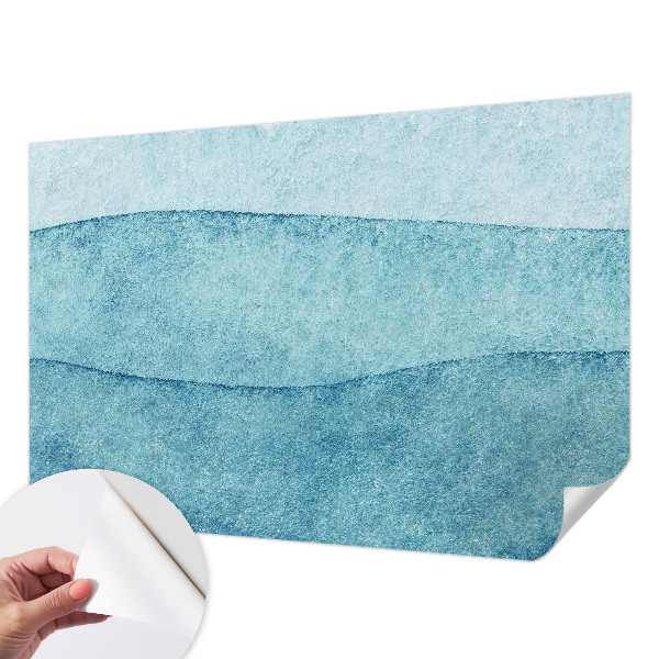 Papier peint panoramique adhésif Modré vlny