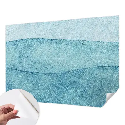 Papier peint photo grand format pour le mur Vagues bleues