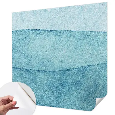 Papier peint photo grand format pour le mur Vagues bleues