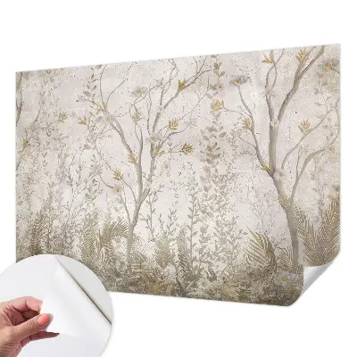 Papier peint photo imprimé sur tissu non tissé Un coin de forêt