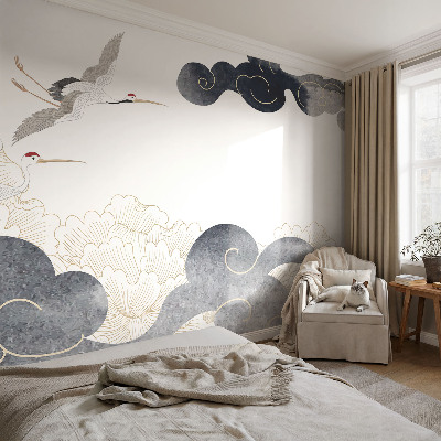 Papier peint chambre ado Žeriavy za letu