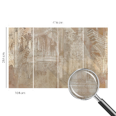 Papier peint chambre garçon Historické ozdoby