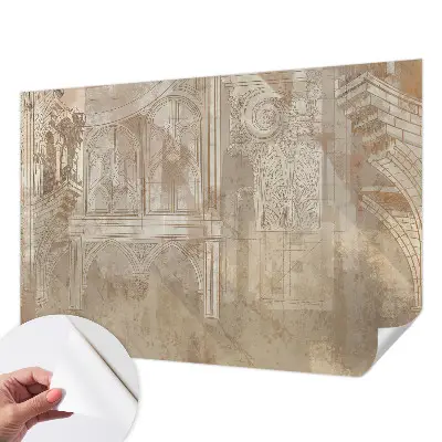 Papier peint intissé imprimé ornements historiques