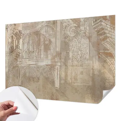Papier peint intissé imprimé ornements historiques