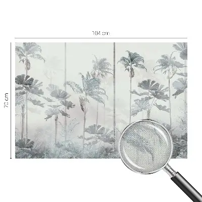 Papier peint photo grand format pour le mur paysage tropical