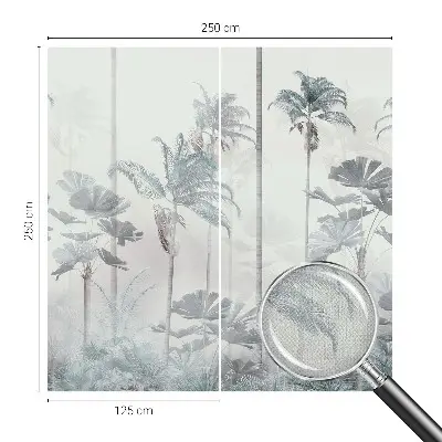 Papier peint photo grand format pour le mur paysage tropical