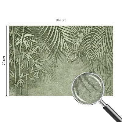 Papier peint photographique intissé Paradis de bambou