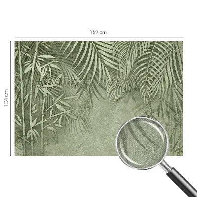 Papier peint photographique intissé Paradis de bambou