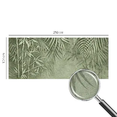 Papier peint photographique intissé Paradis de bambou