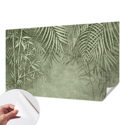 Papier peint tendance chambre adulte Bambusový raj