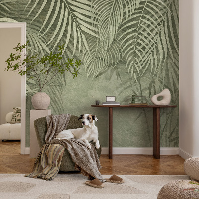 Papier peint tendance chambre adulte Bambusový raj