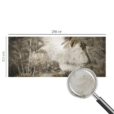 Papier peint photographique sur tissu non tissé Forêt tropicale