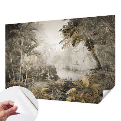 Déco papier peint salon Tropický les