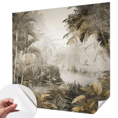 Papier peint photographique sur tissu non tissé Forêt tropicale