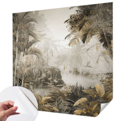 Déco papier peint salon Tropický les