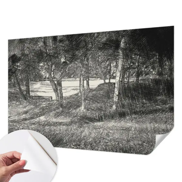 Papier peint photo grand format pour le mur Un paysage paisible