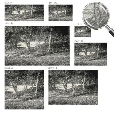 Papier peint photo grand format pour le mur Un paysage paisible